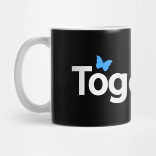 Together creative text design Mug